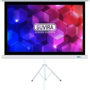 SUVIRA Tripod Projector Screen