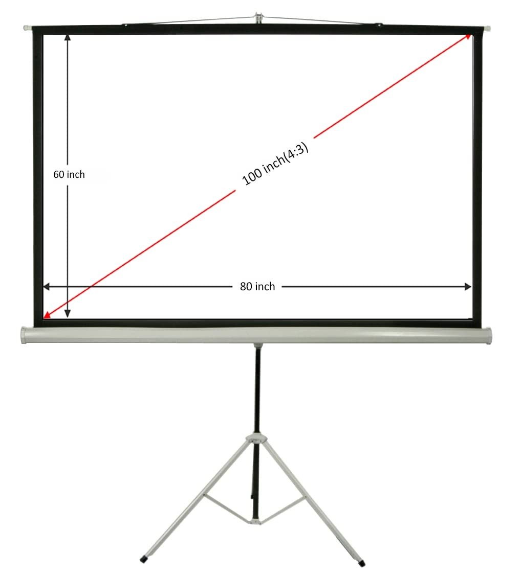 100" INCHES TRIPOD SCREEN - Image 4